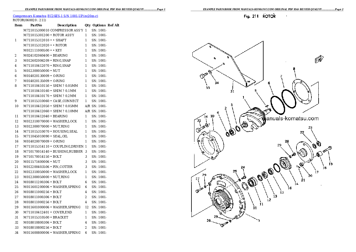 Protected: EC20ZS-1 S/N 1001-UP (Chassis only) Partsbook