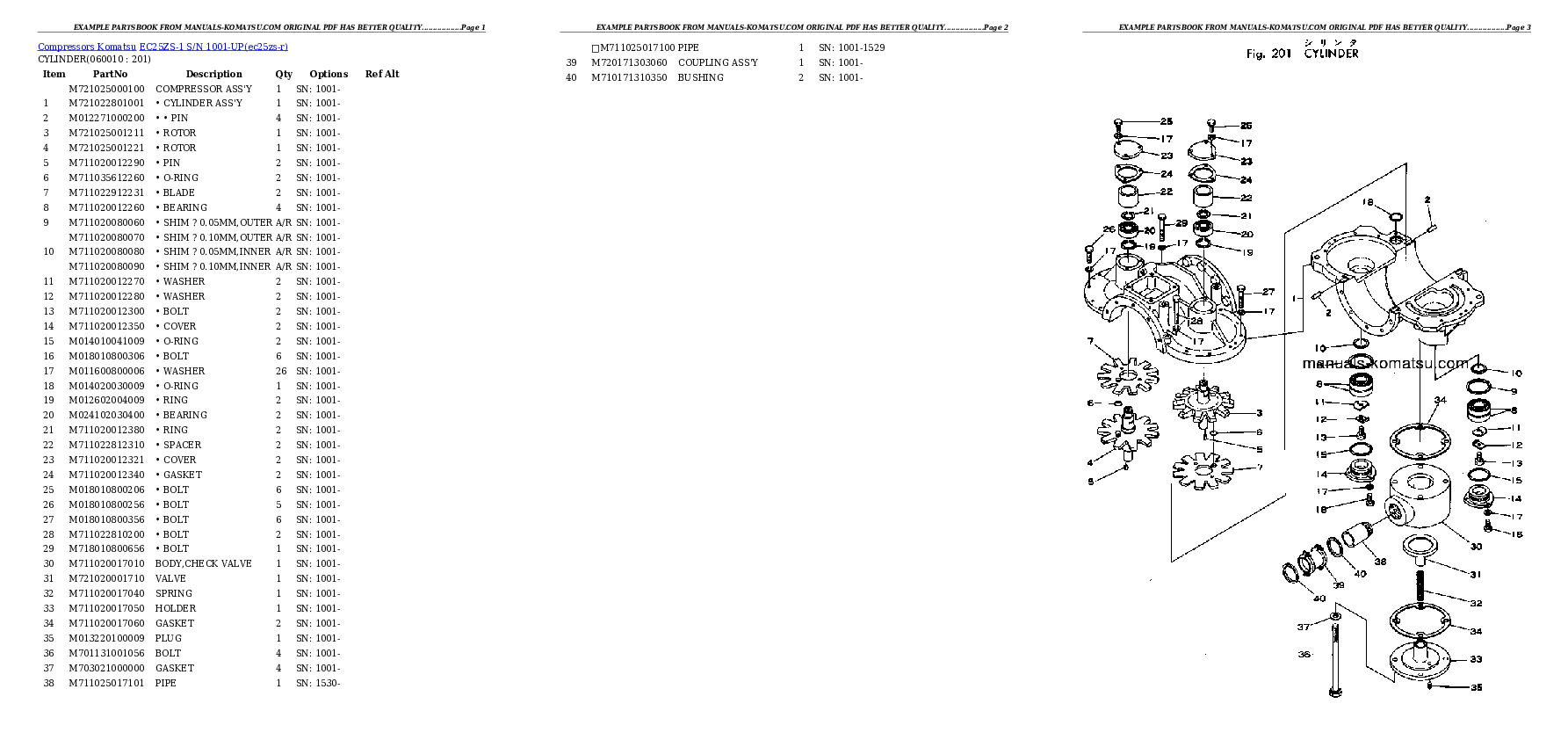 Protected: EC25ZS-1 S/N 1001-UP Partsbook