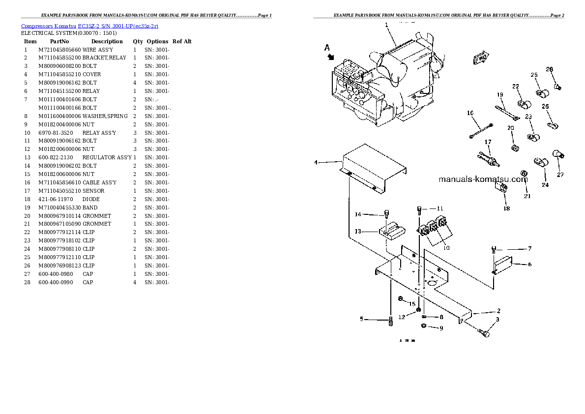 Protected: EC35Z-2 S/N 3001-UP Partsbook
