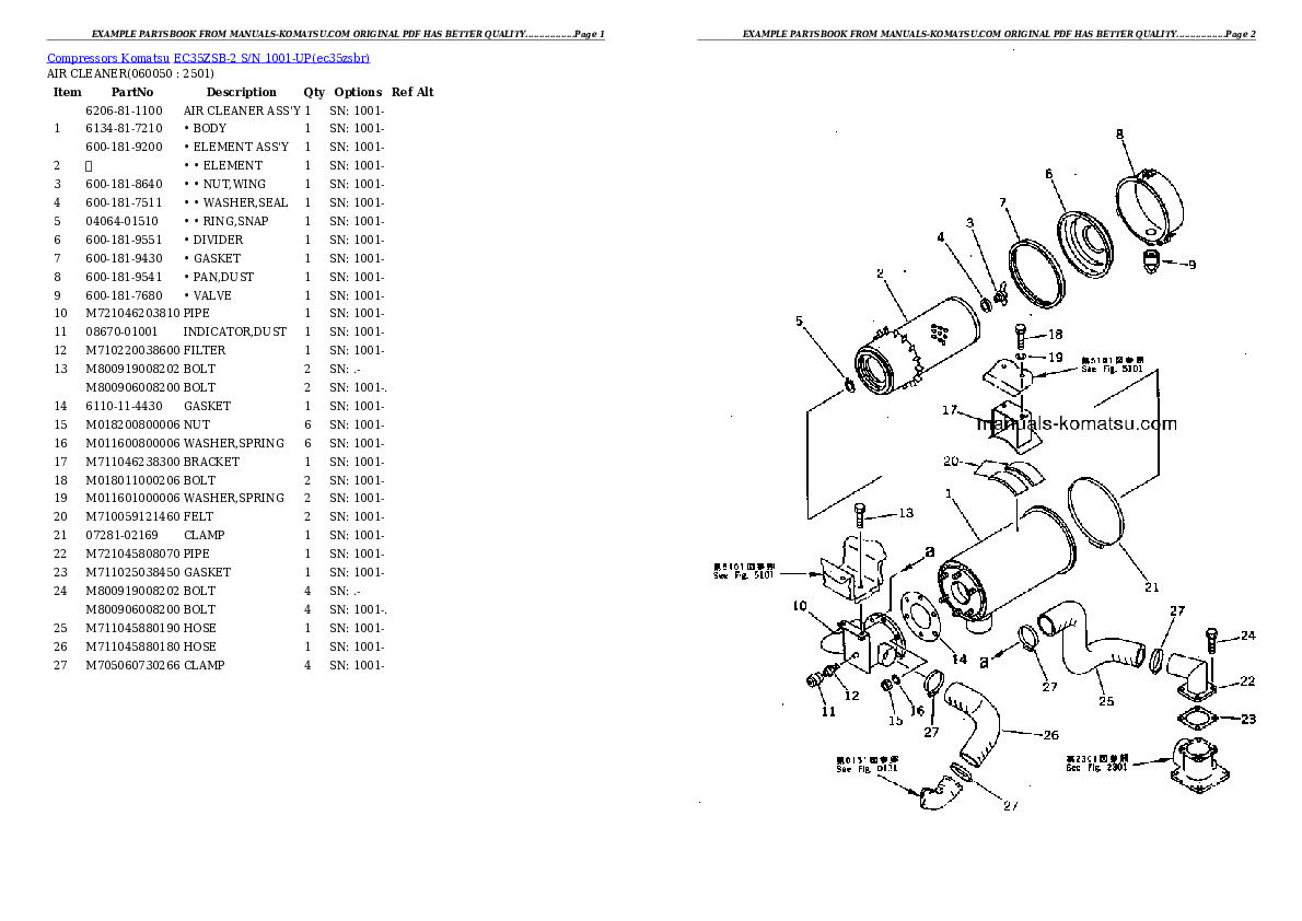 Protected: EC35ZSB-2 S/N 1001-UP Partsbook