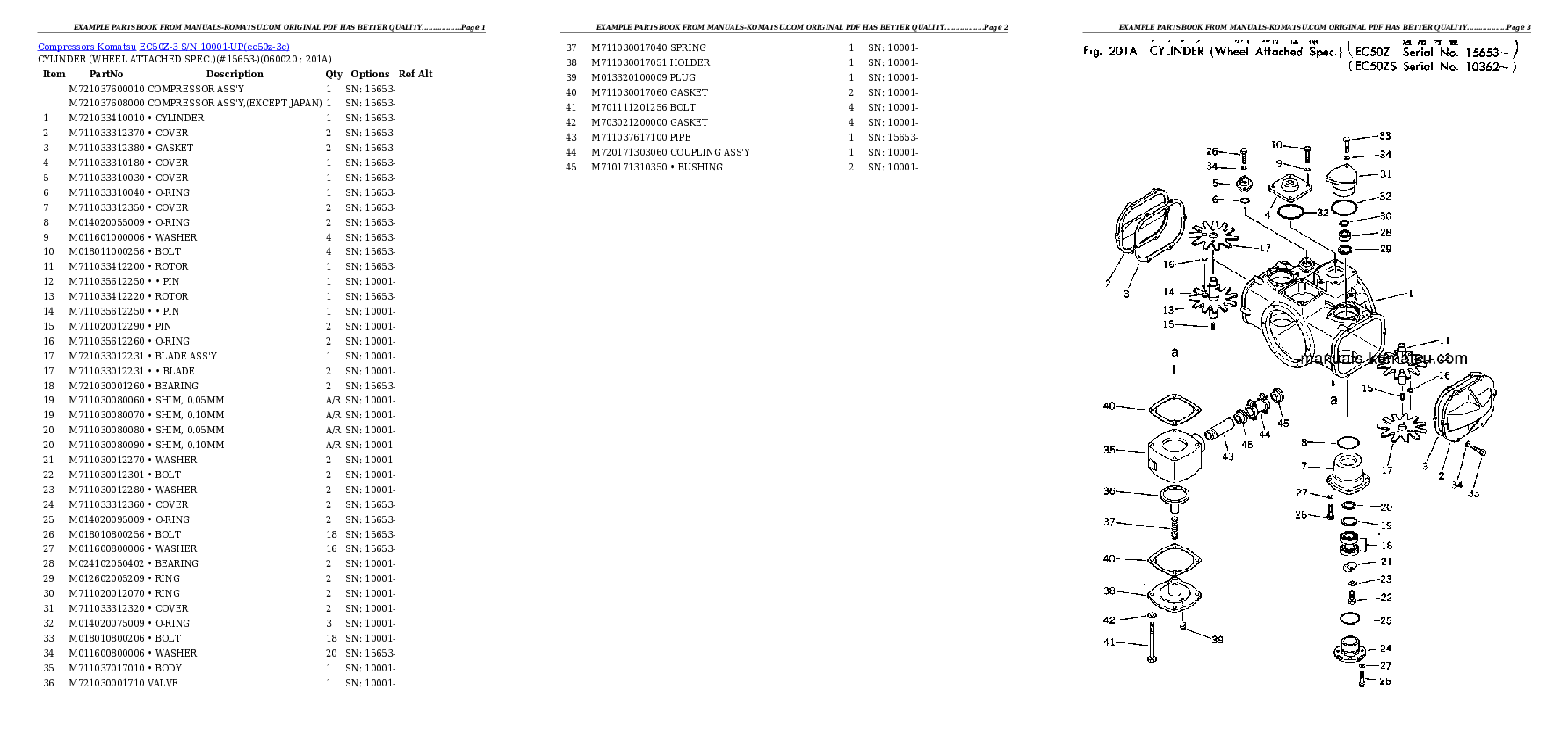 Protected: EC50Z-3 S/N 10001-UP Partsbook