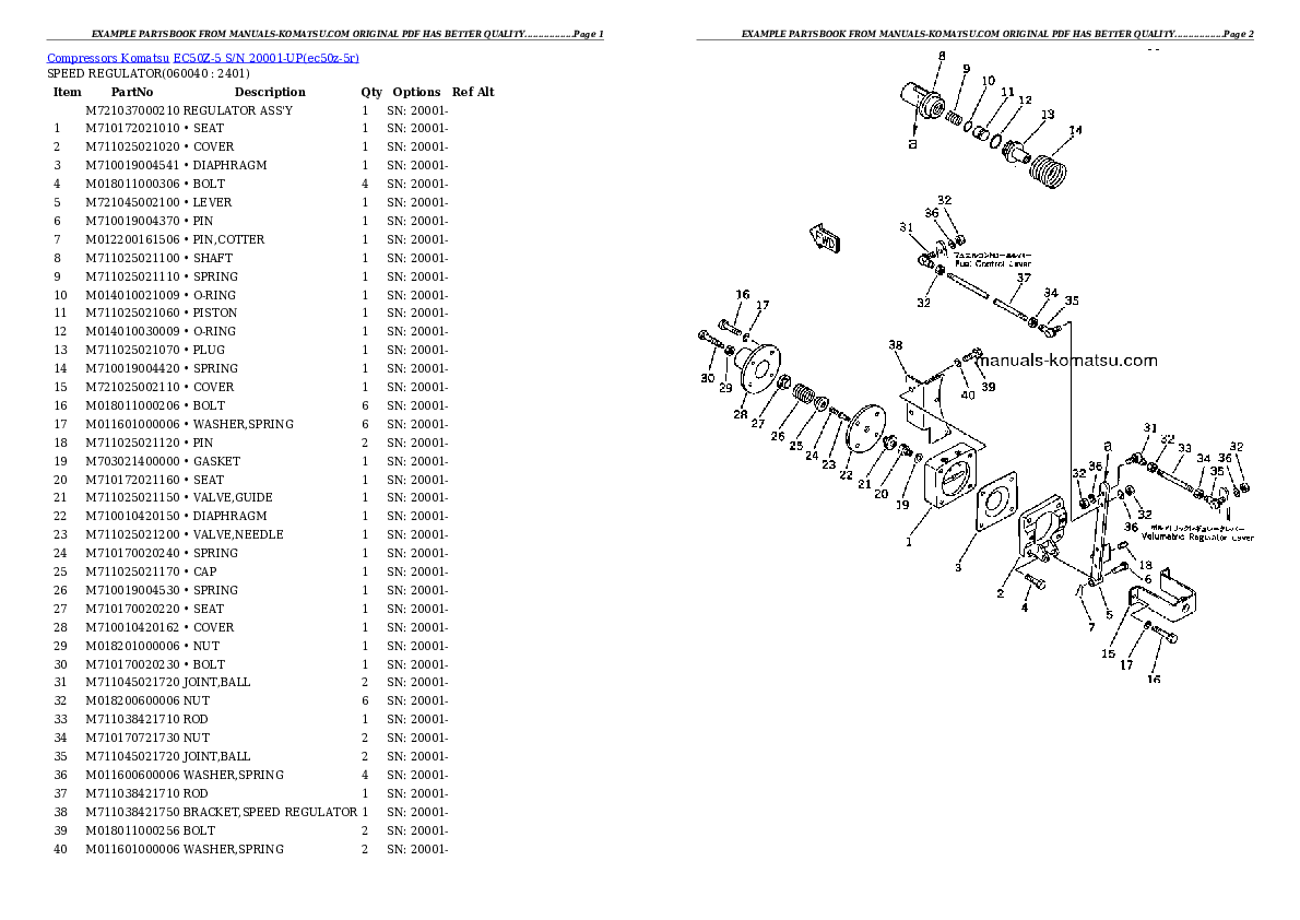 Protected: EC50Z-5 S/N 20001-UP Partsbook