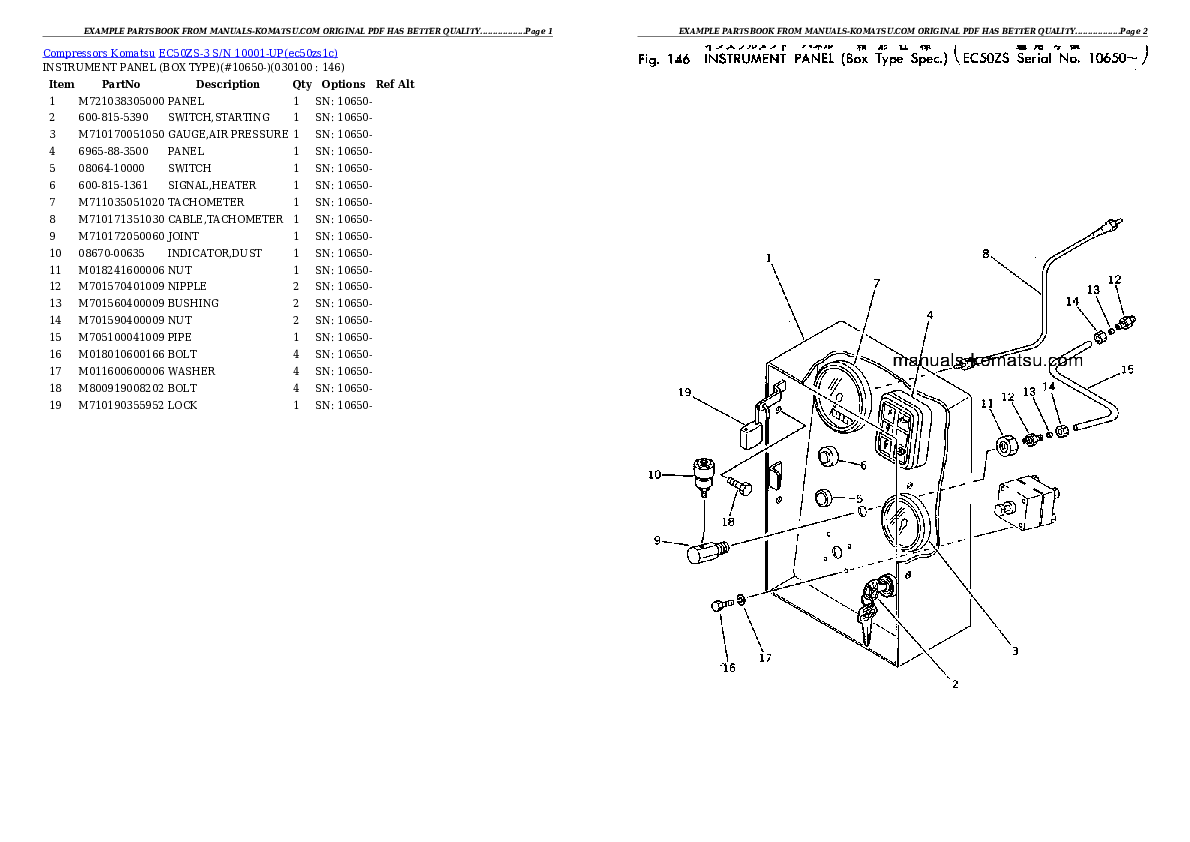 Protected: EC50ZS-3 S/N 10001-UP Partsbook