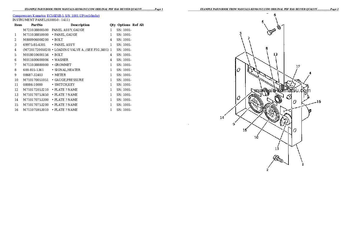 Protected: EC50ZSB-5 S/N 1001-UP Partsbook
