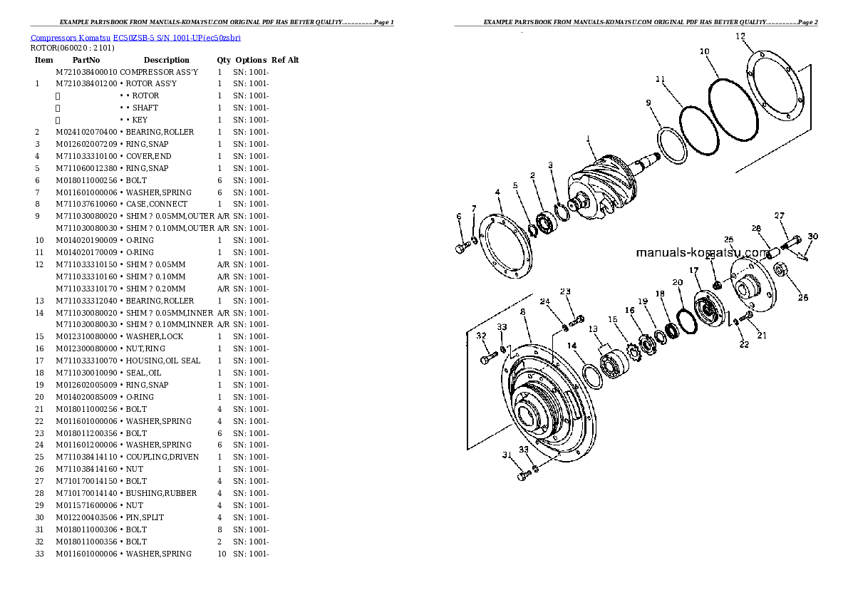 Protected: EC50ZSB-5 S/N 1001-UP Partsbook