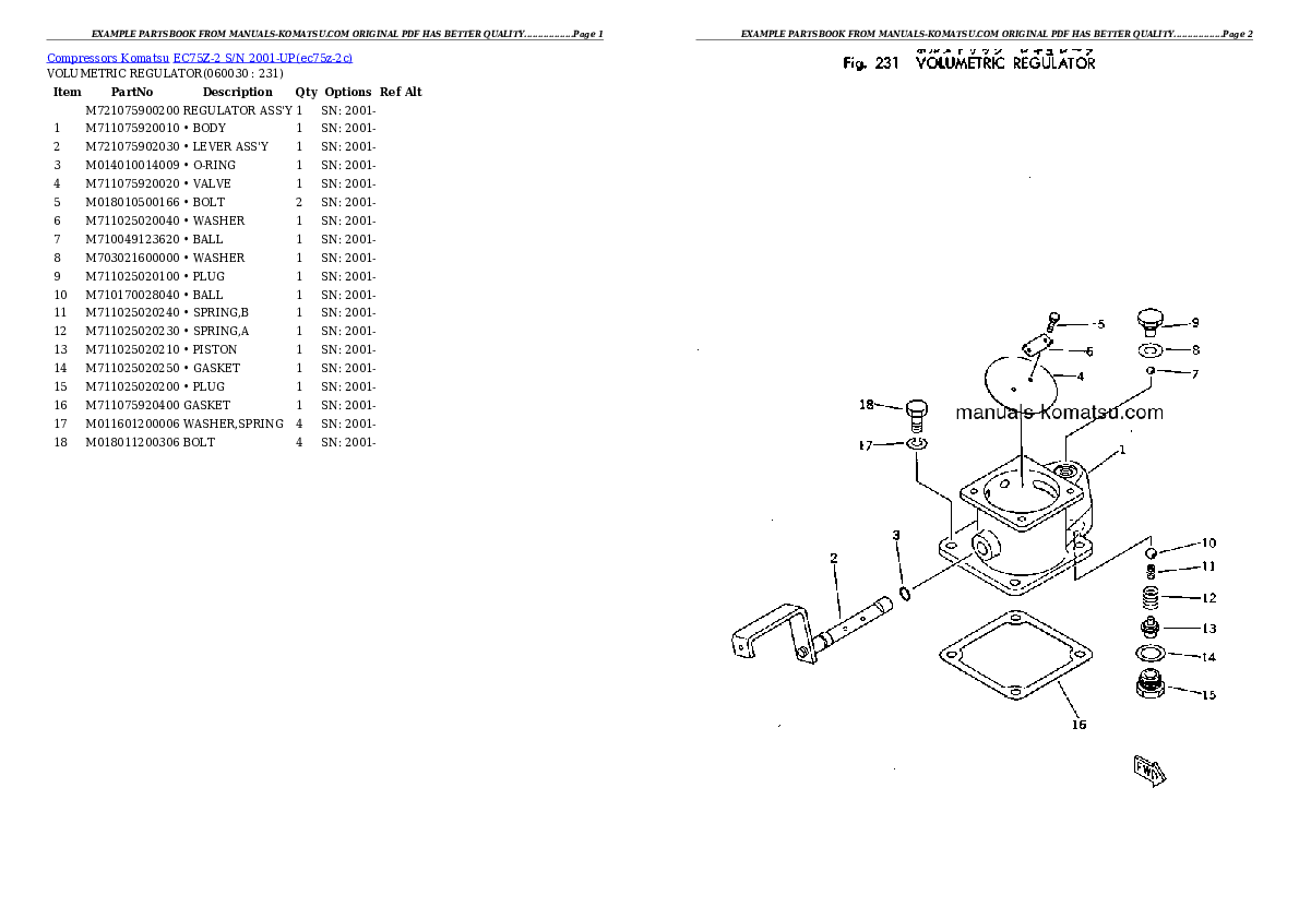 Protected: EC75Z-2 S/N 2001-UP Partsbook