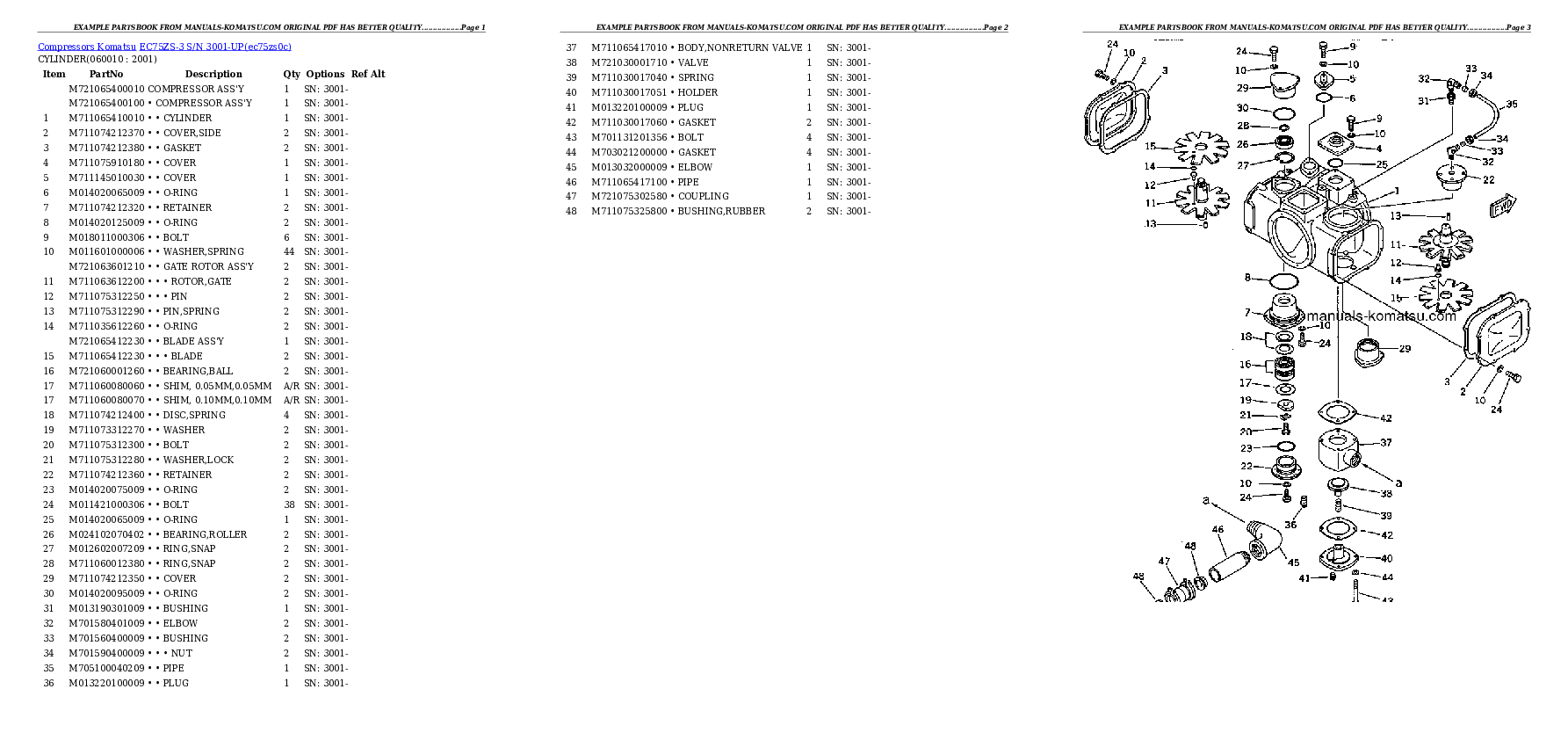 Protected: EC75ZS-3 S/N 3001-UP Partsbook