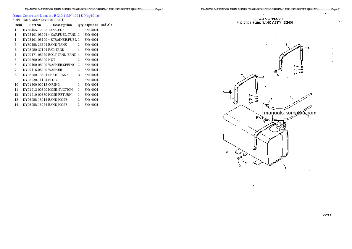 Protected: EG40-1 S/N 4001-UP Partsbook