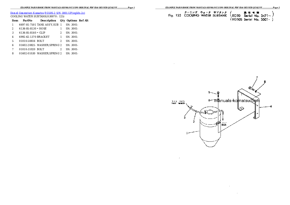 Protected: EG50S-2 S/N 3001-UP Partsbook