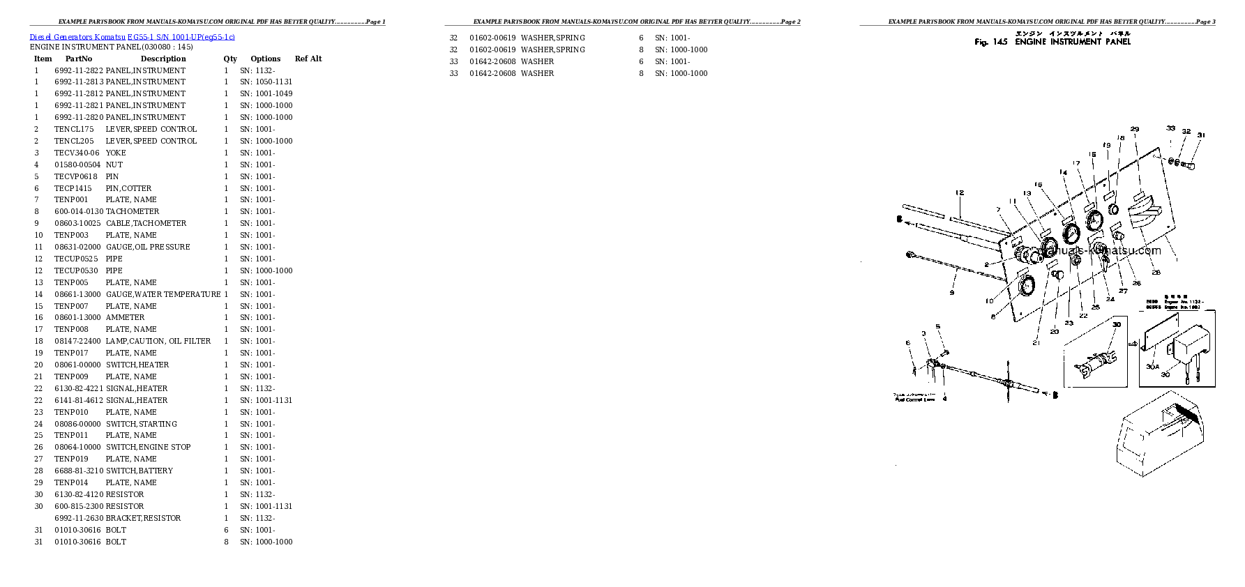 Protected: EG55-1 S/N 1001-UP Partsbook