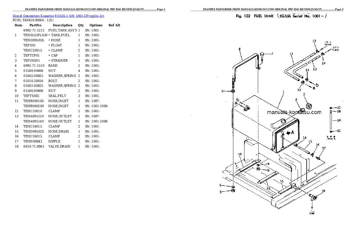 Protected: EG55S-1 S/N 1001-UP Partsbook