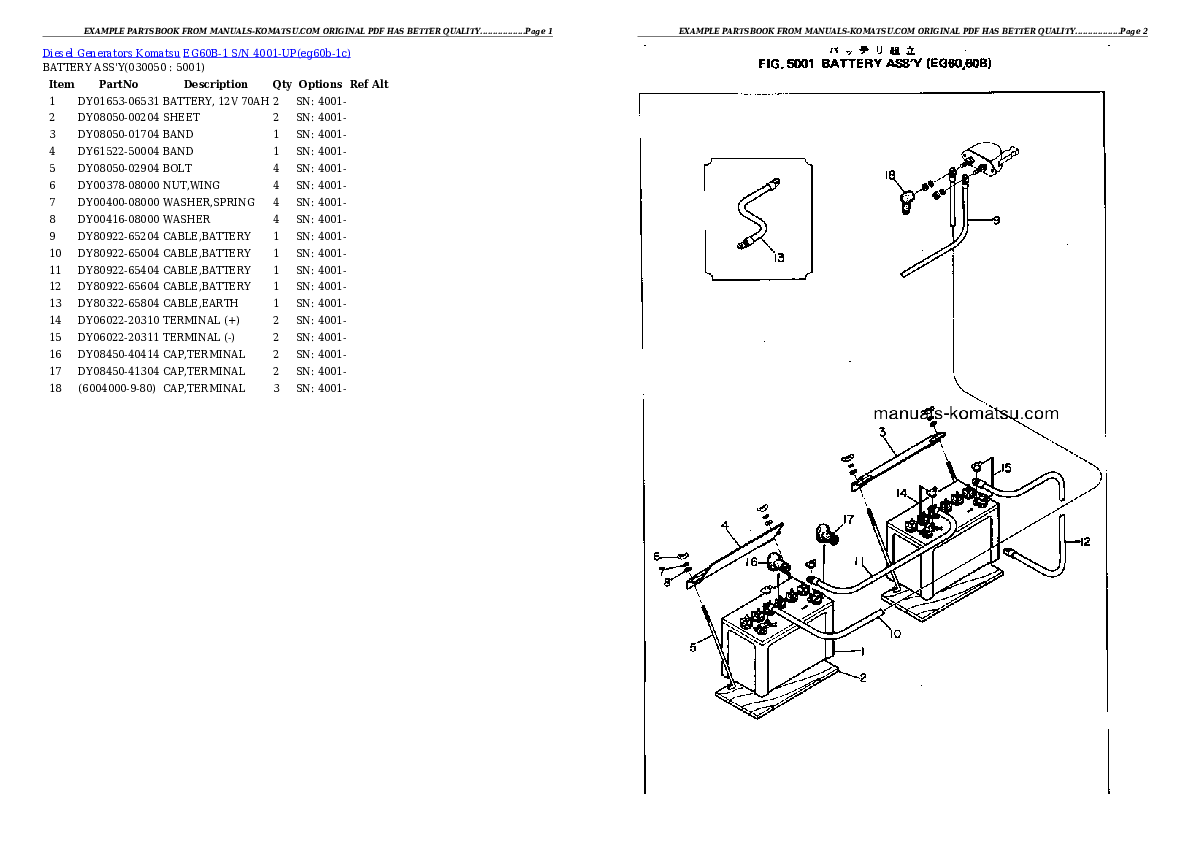 Protected: EG60B-1 S/N 4001-UP Partsbook