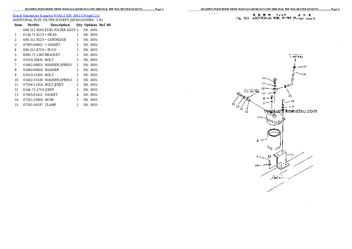 Protected: EG65-2 S/N 3001-UP Partsbook