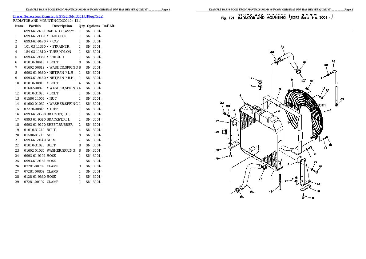 Protected: EG75-2 S/N 3001-UP Partsbook