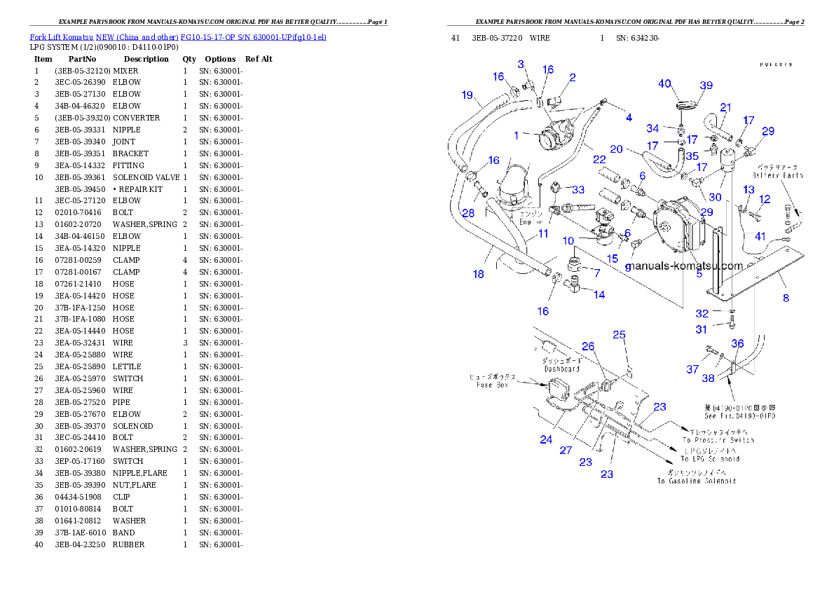 Protected: FG10-15-17-OP S/N 630001-UP Partsbook