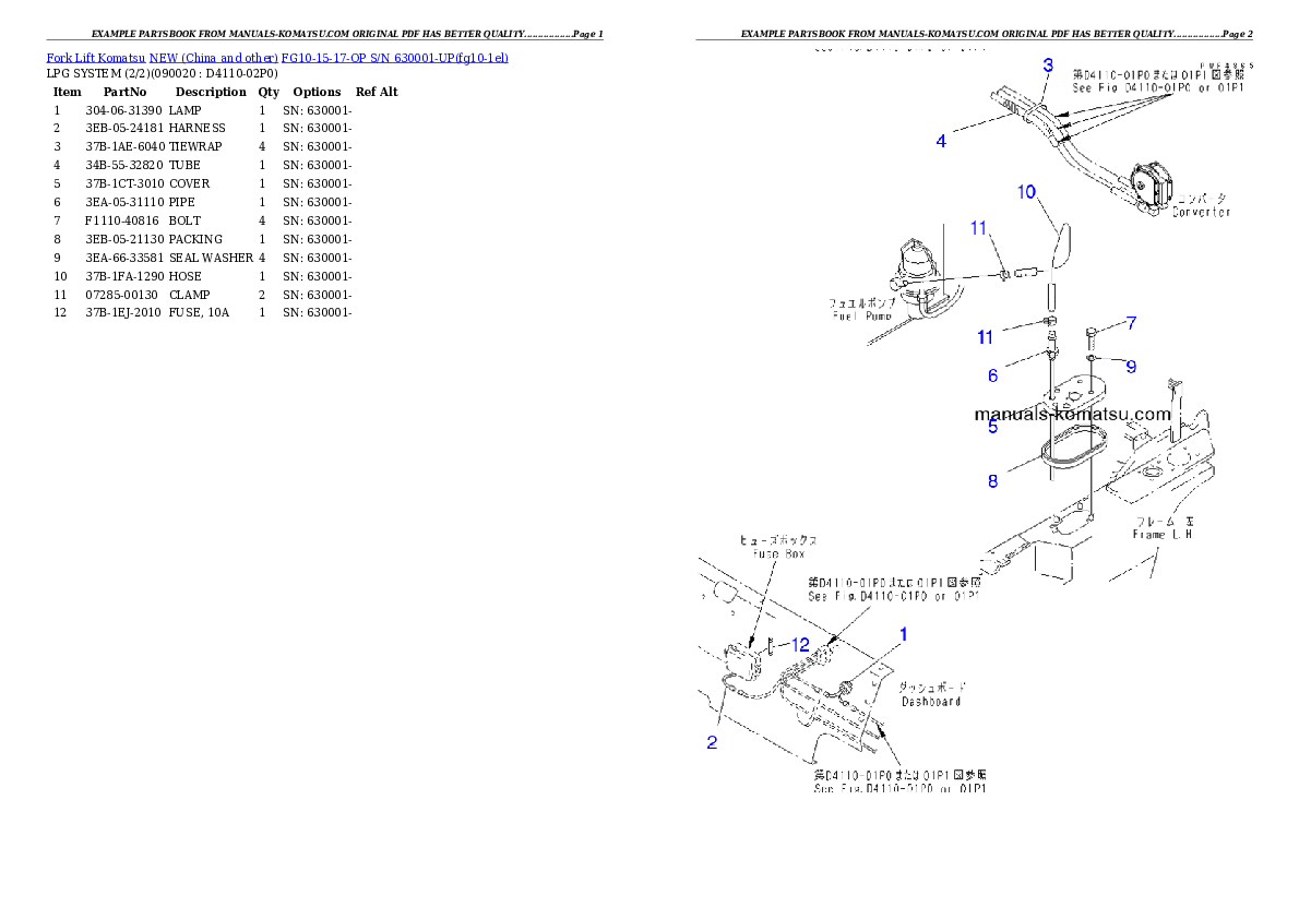 Protected: FG10-15-17-OP S/N 630001-UP Partsbook