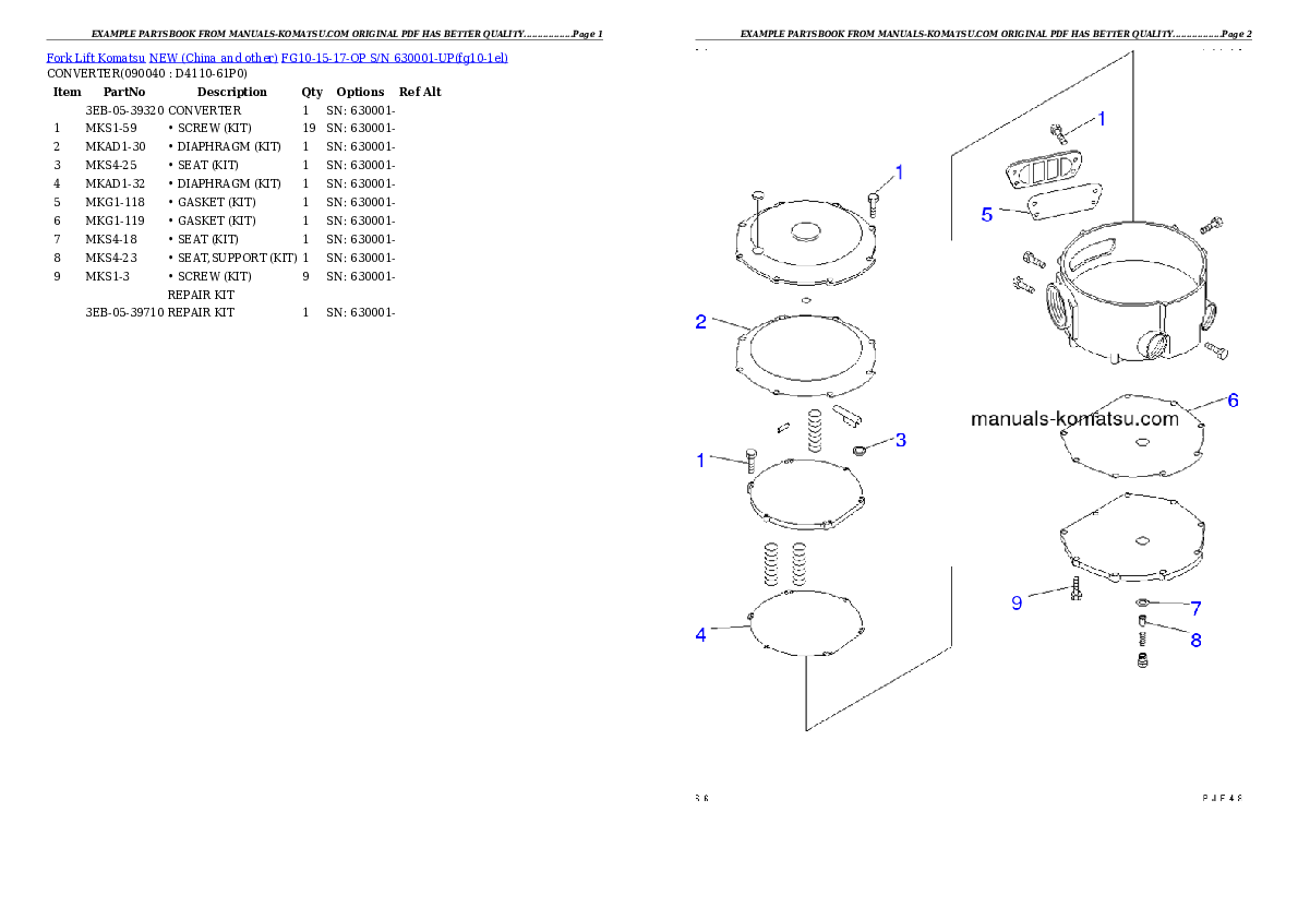 Protected: FG10-15-17-OP S/N 630001-UP Partsbook