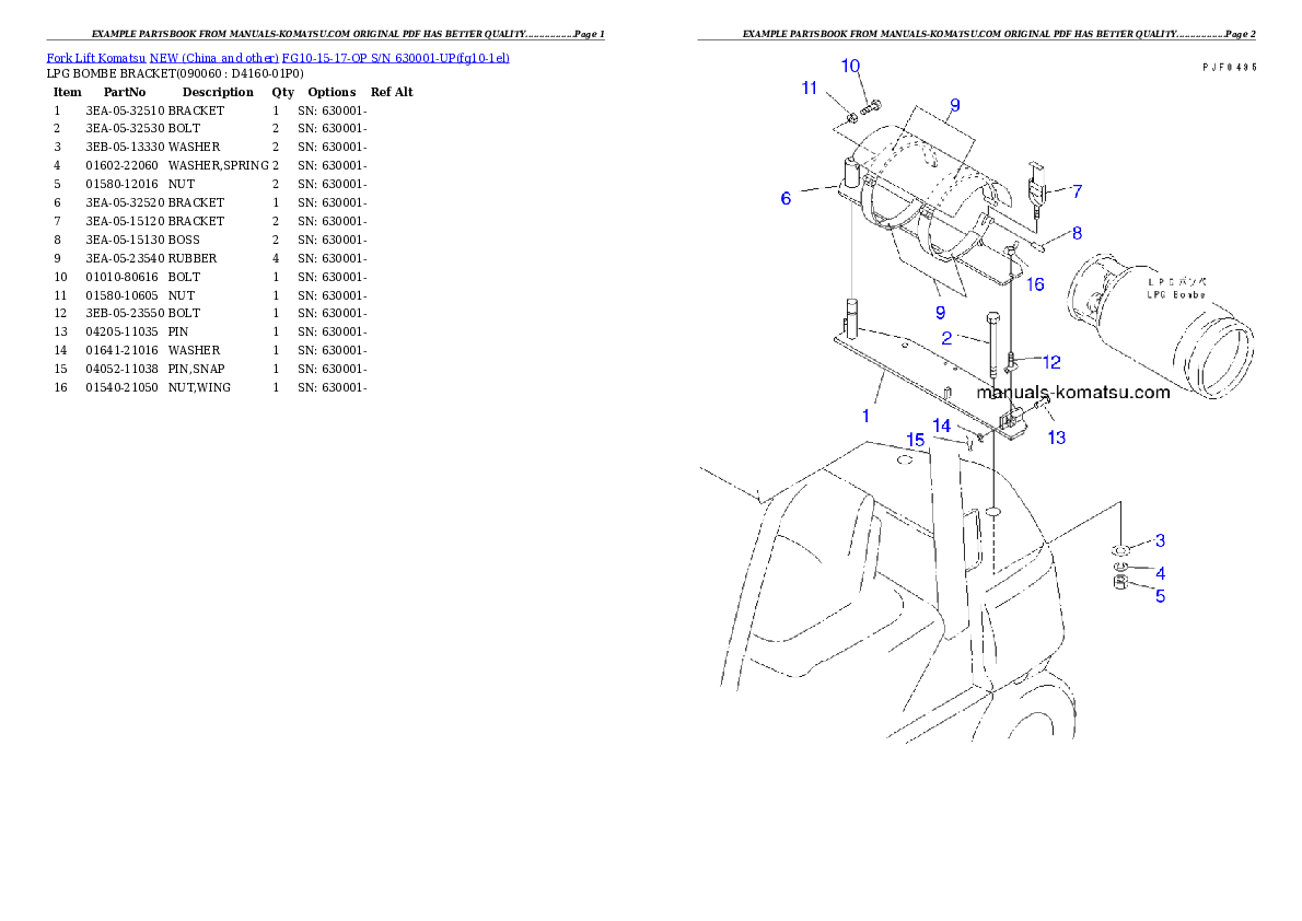 Protected: FG10-15-17-OP S/N 630001-UP Partsbook