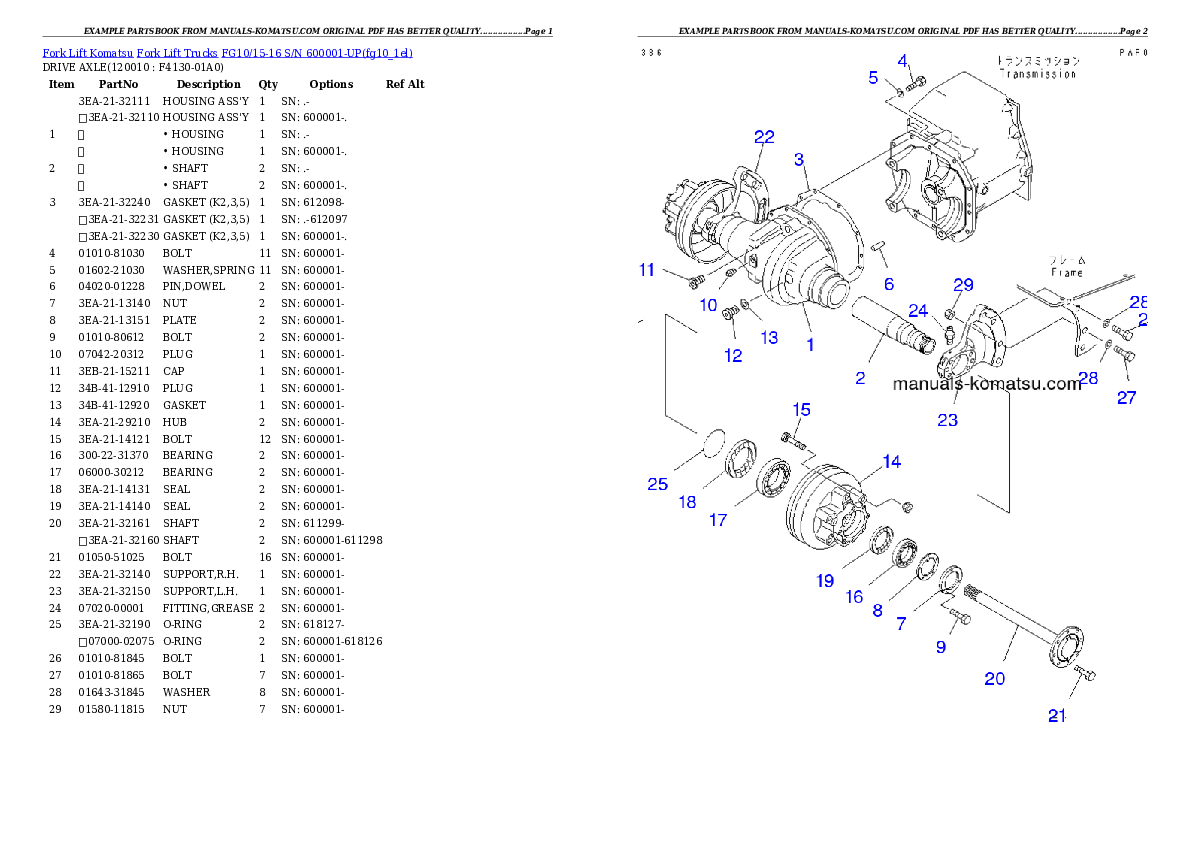 Protected: FG10L-15L-17 S/N 630001-UP Partsbook