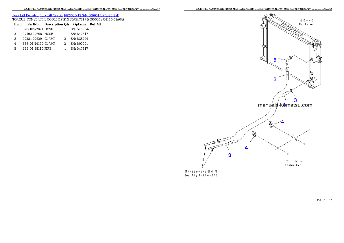 Protected: FG20N/25N-17-M S/N 308845-UP Partsbook