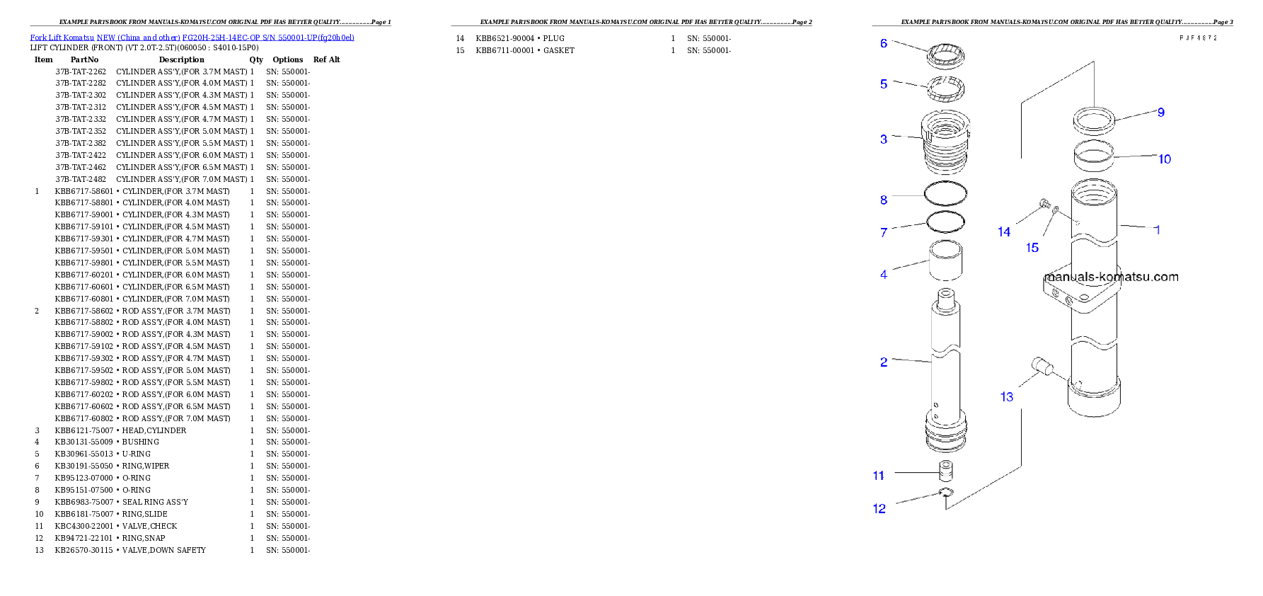 Protected: FG20H-25H-14EC-OP S/N 550001-UP Partsbook