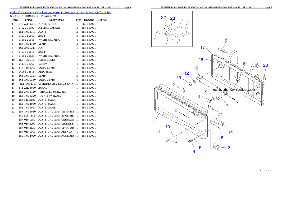 Protected: FG20H-25H-AT S/N 500001-UP Partsbook