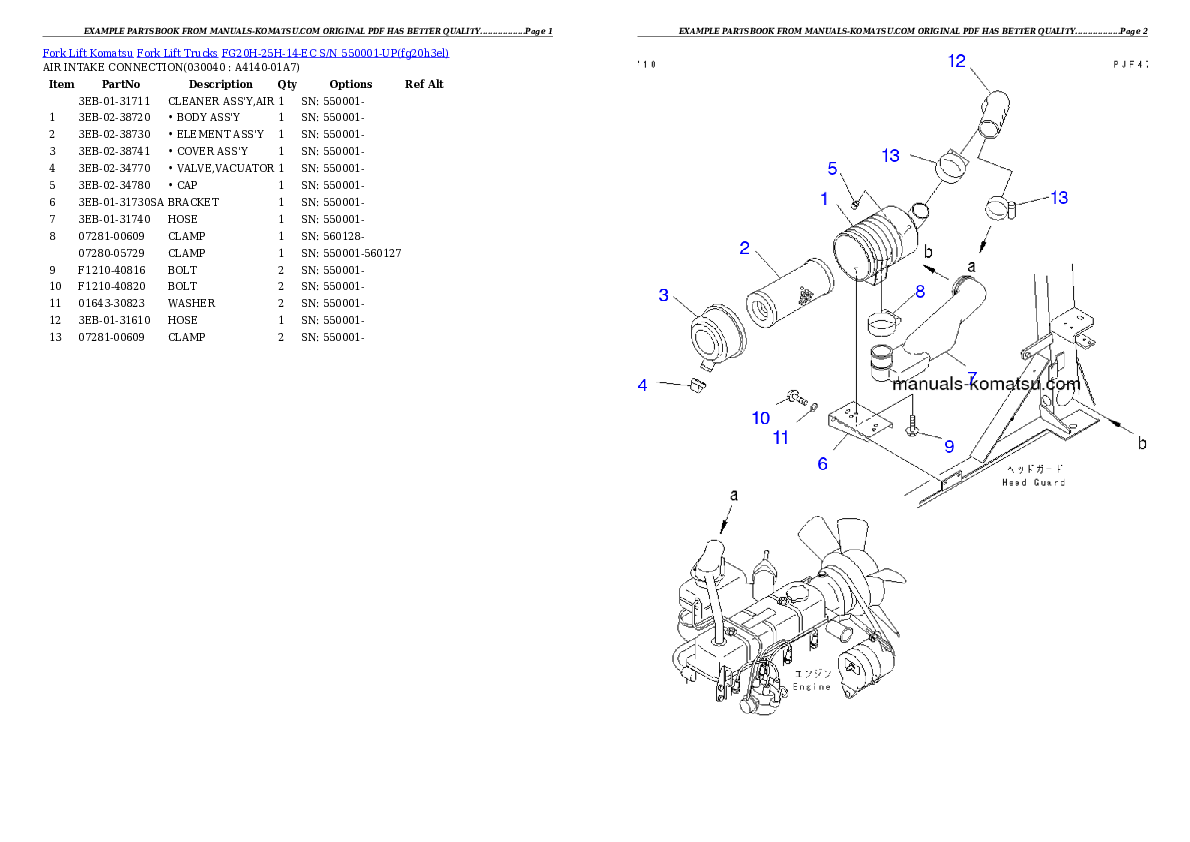 Protected: FG20H-25H-14-EC S/N 550001-UP Partsbook