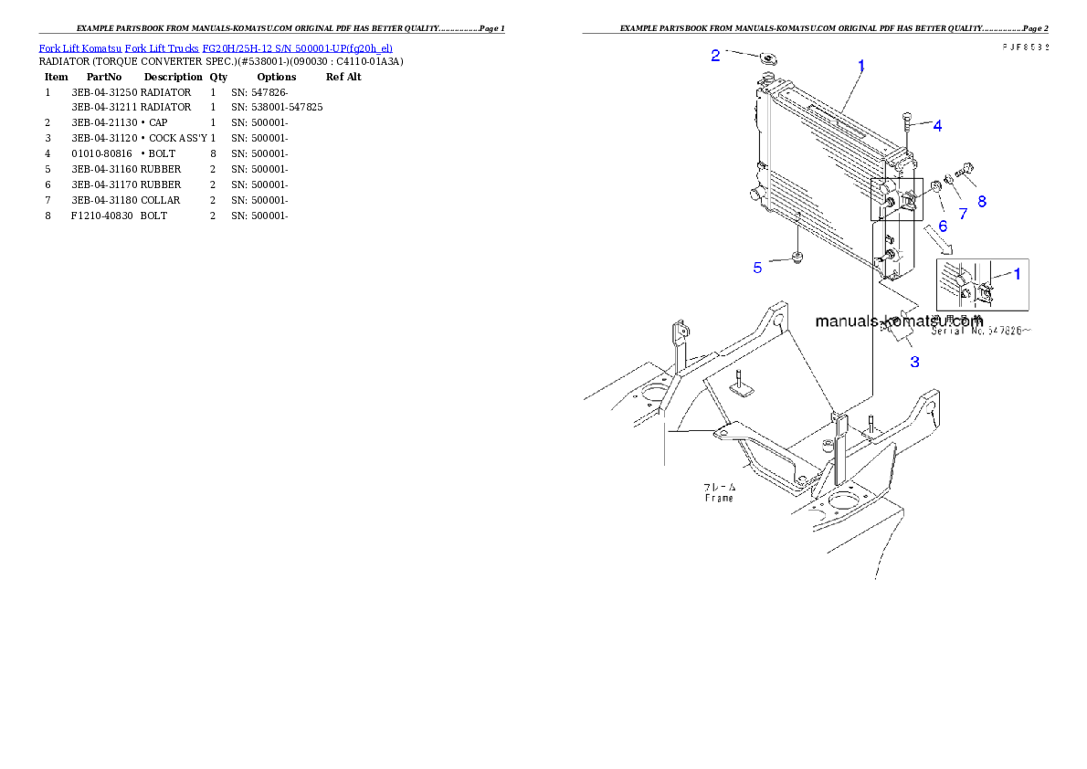 Protected: FG20H/25H-12 S/N 500001-UP Partsbook
