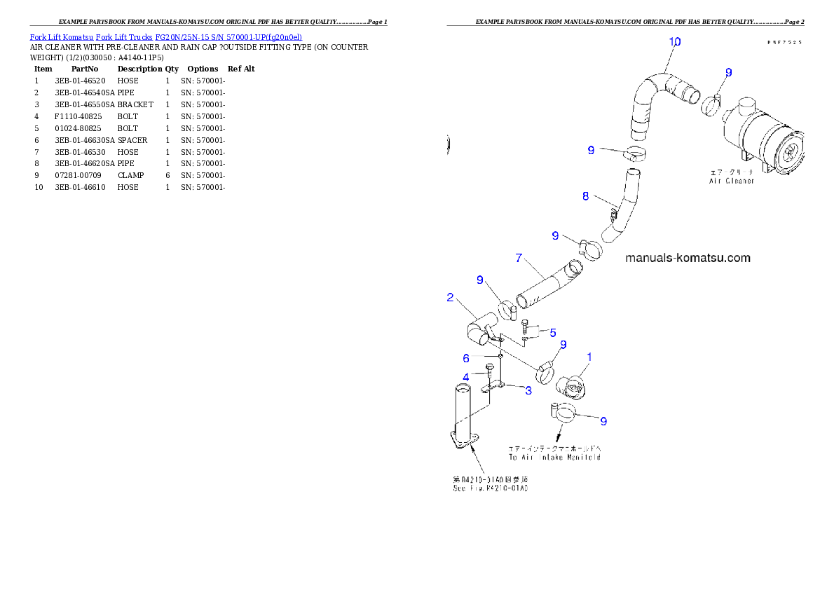 Protected: FG20N/25N-15 S/N 570001-UP Partsbook