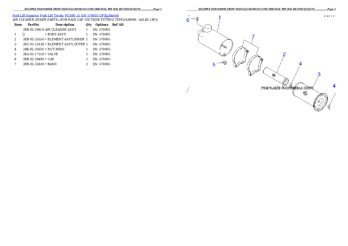 Protected: FG30N-15 S/N 570001-UP Partsbook