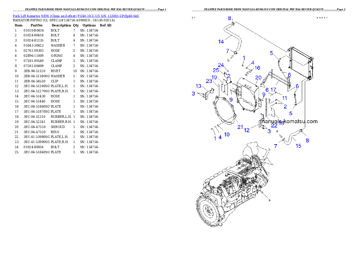 Protected: FG40-10-U-US S/N 133001-UP Partsbook