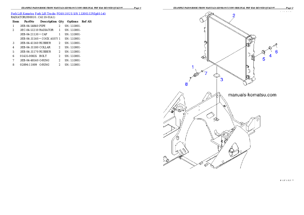 Protected: FG40-10-US S/N 133001-UP Partsbook
