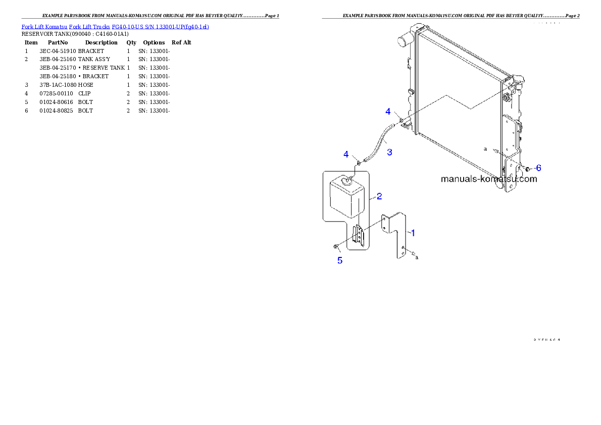 Protected: FG40-10-US S/N 133001-UP Partsbook