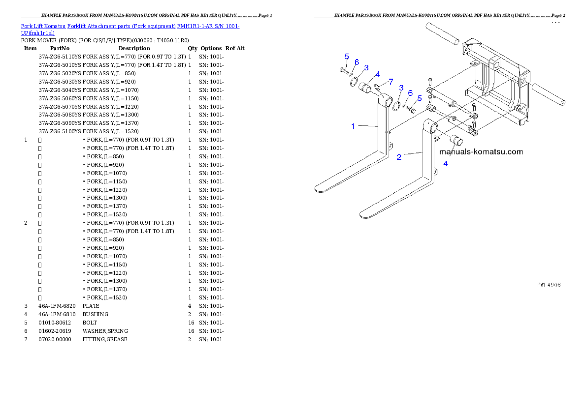 Protected: FMH1R1-1-AR S/N 1001-UP Partsbook