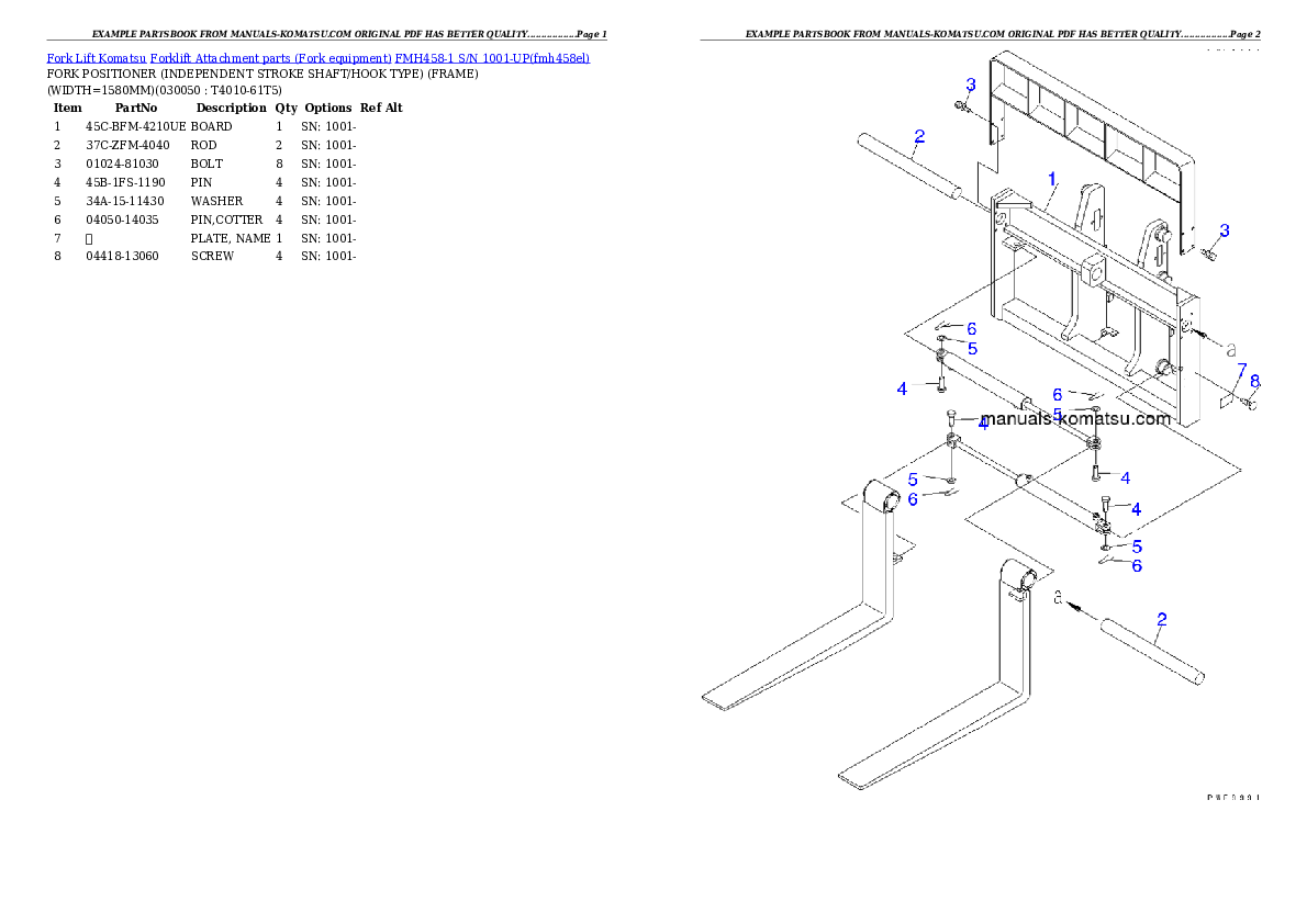 Protected: FMH458-1 S/N 1001-UP Partsbook