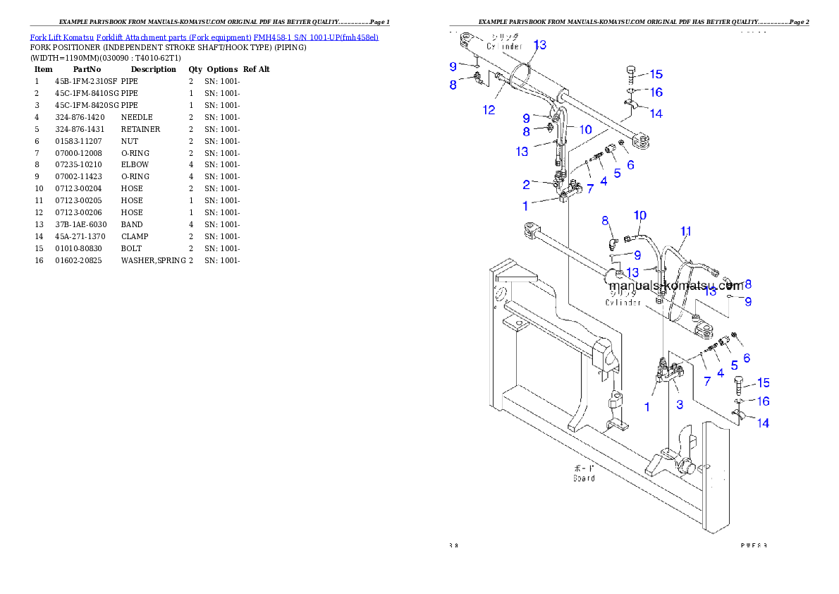 Protected: FMH458-1 S/N 1001-UP Partsbook