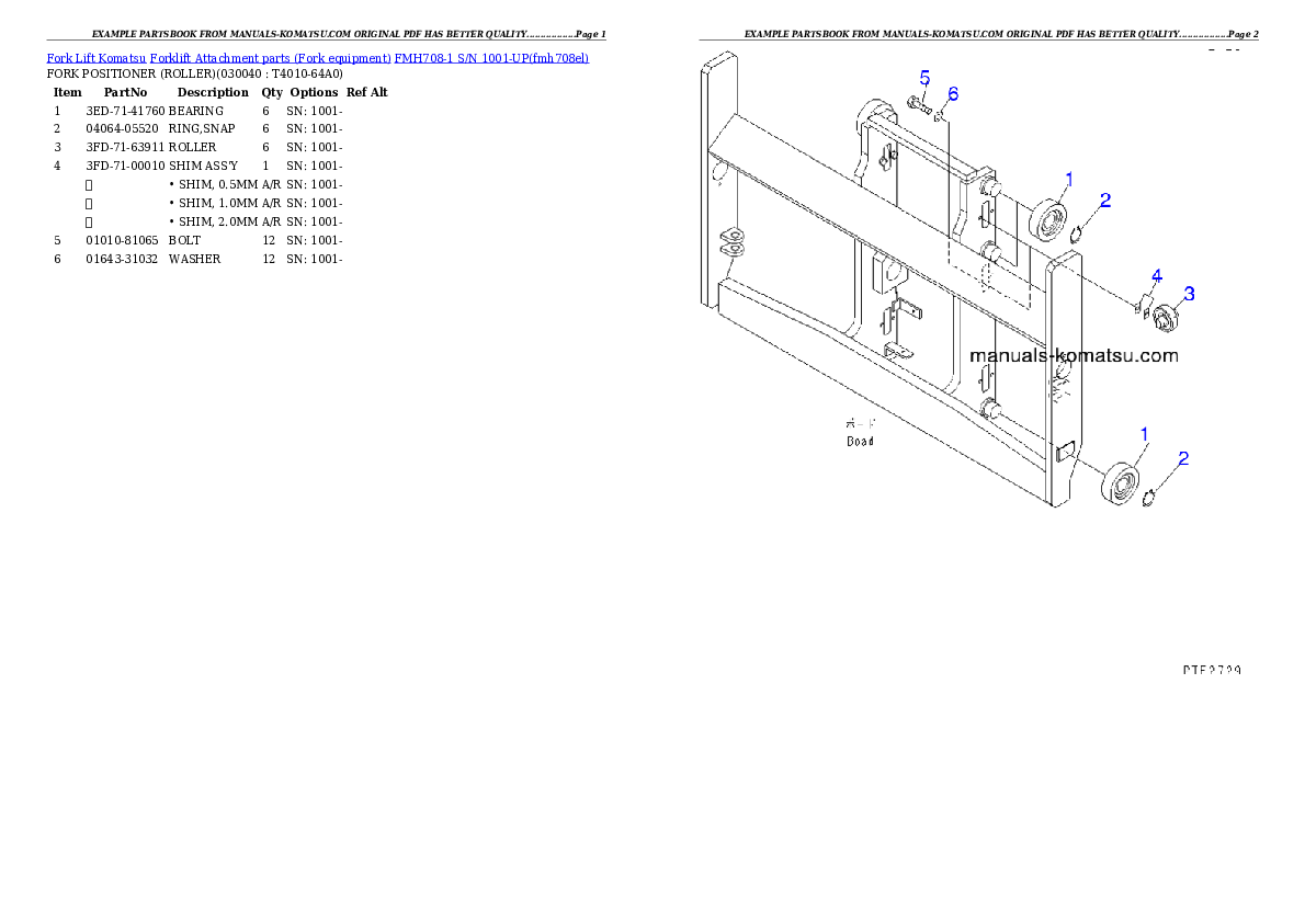 Protected: FMH708-1 S/N 1001-UP Partsbook