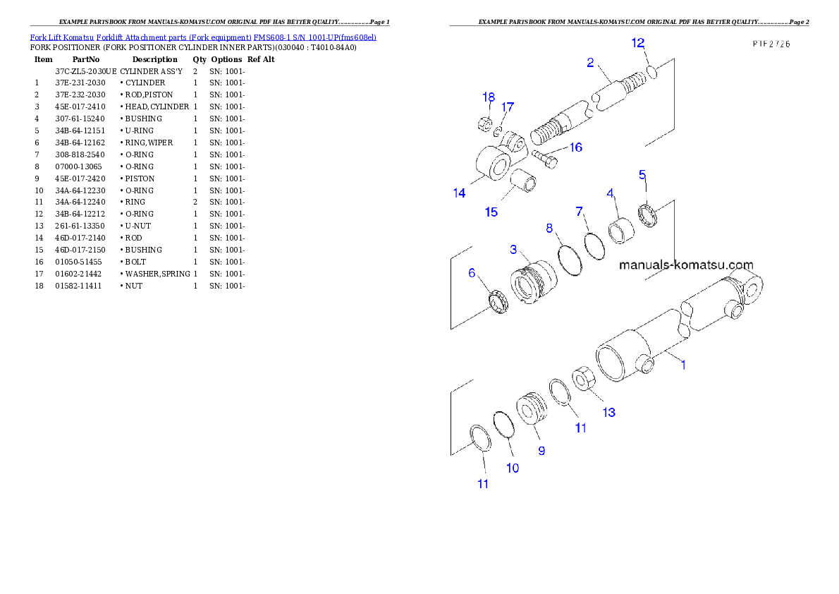 Protected: FMS608-1 S/N 1001-UP Partsbook