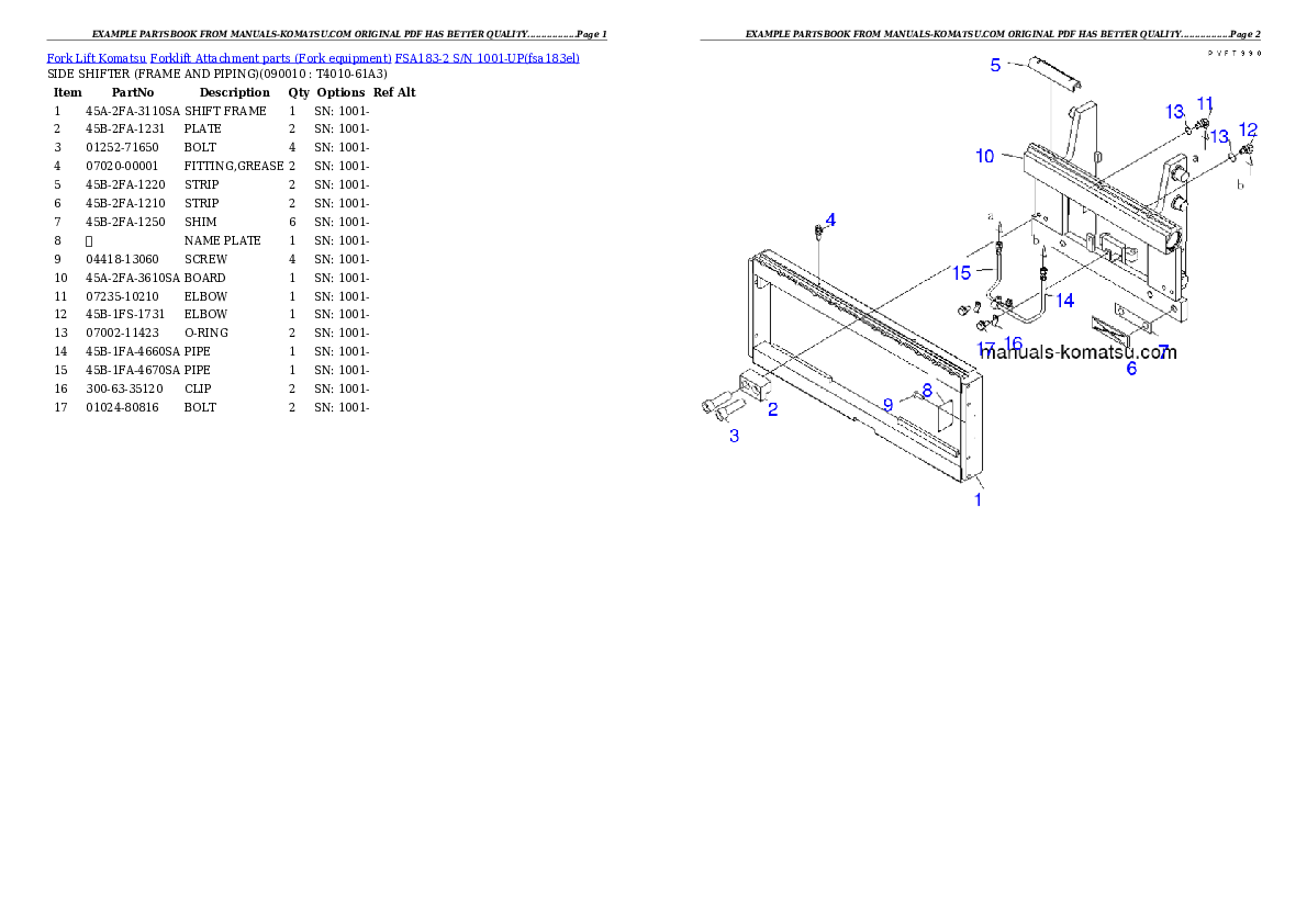 Protected: FSA183-2 S/N 1001-UP Partsbook