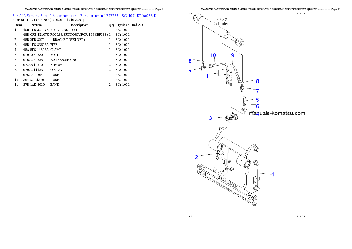 Protected: FSE253-1 S/N 1001-UP Partsbook