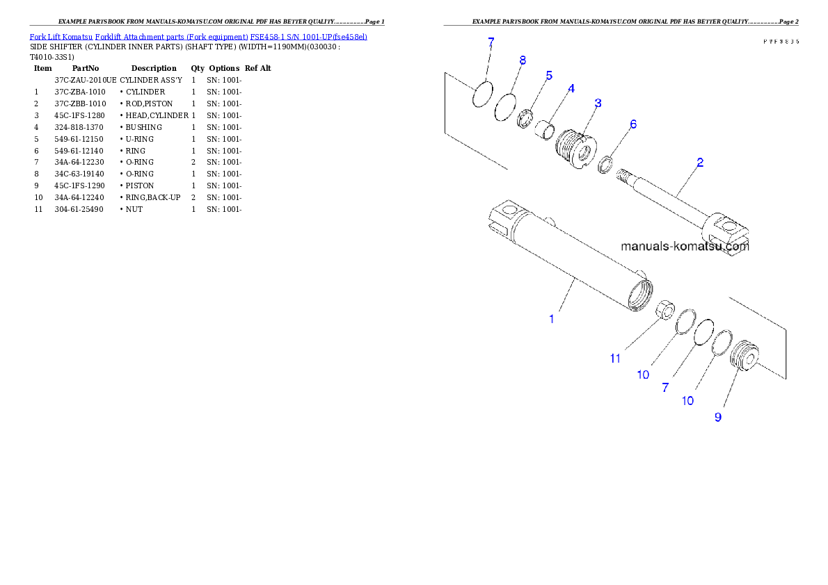 Protected: FSE458-1 S/N 1001-UP Partsbook