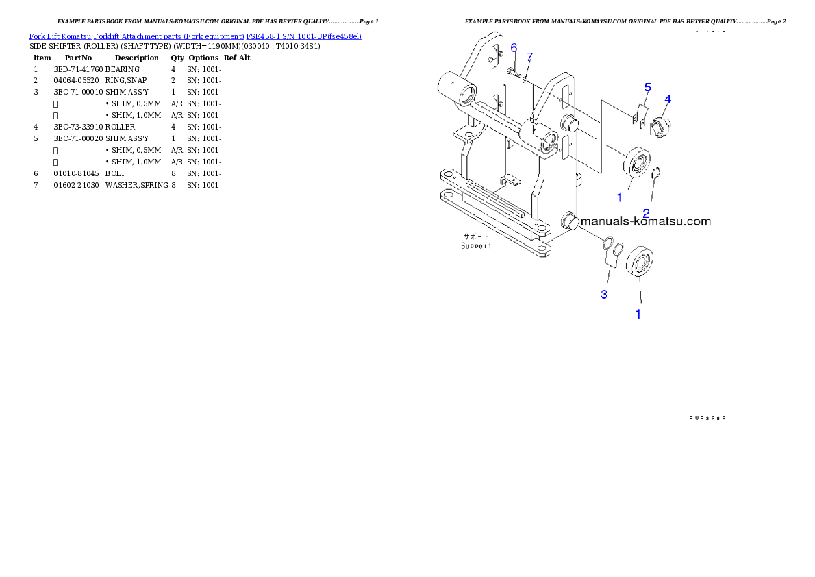 Protected: FSE458-1 S/N 1001-UP Partsbook
