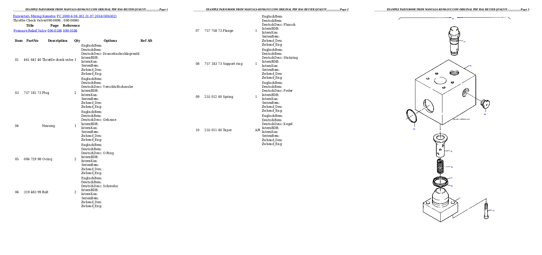 Protected: PC 3000-6 06 302 31.07.2014 Partsbook