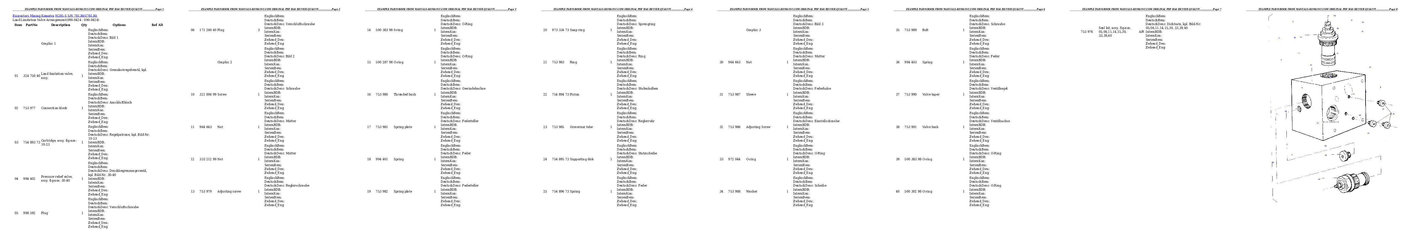 Protected: H285-S S/N 78136 Partsbook