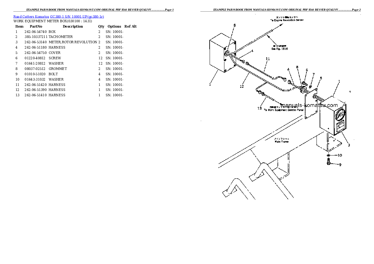 Protected: GC380-1 S/N 10001-UP Partsbook