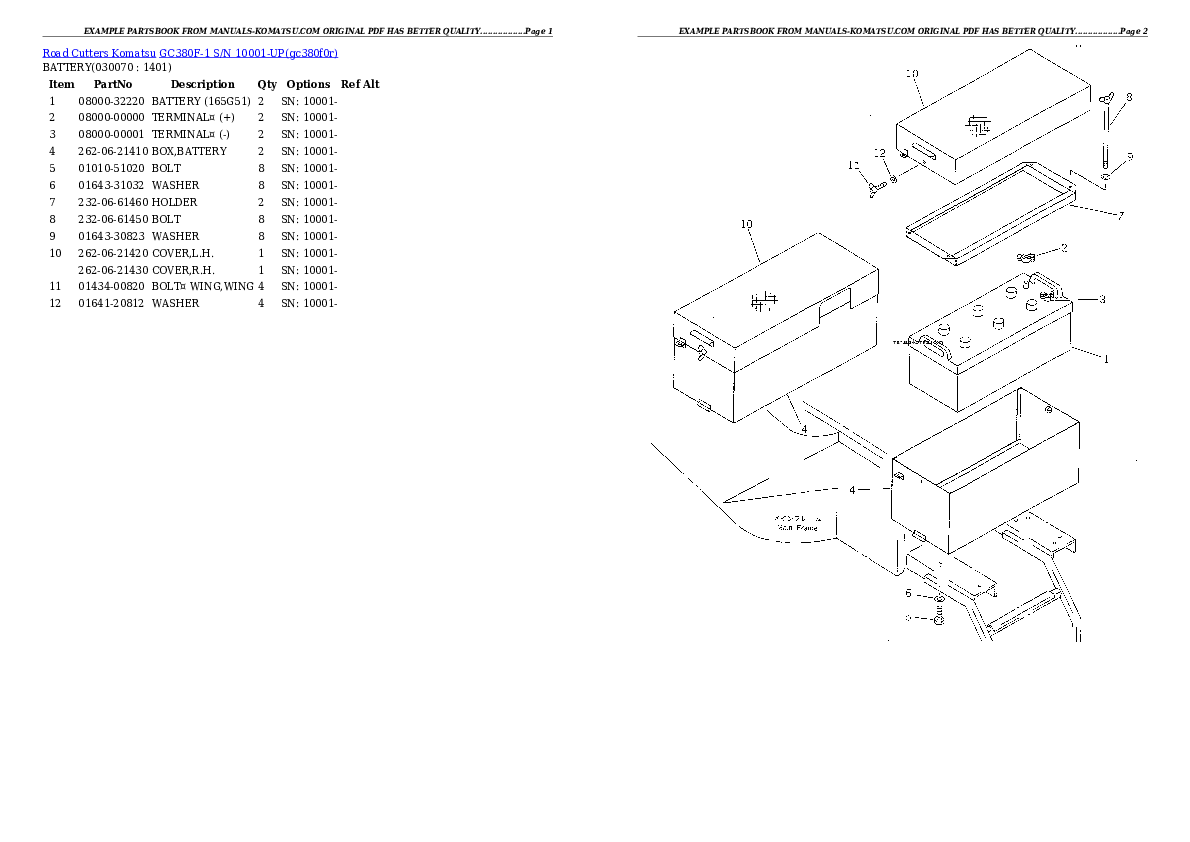 Protected: GC380F-1 S/N 10001-UP Partsbook