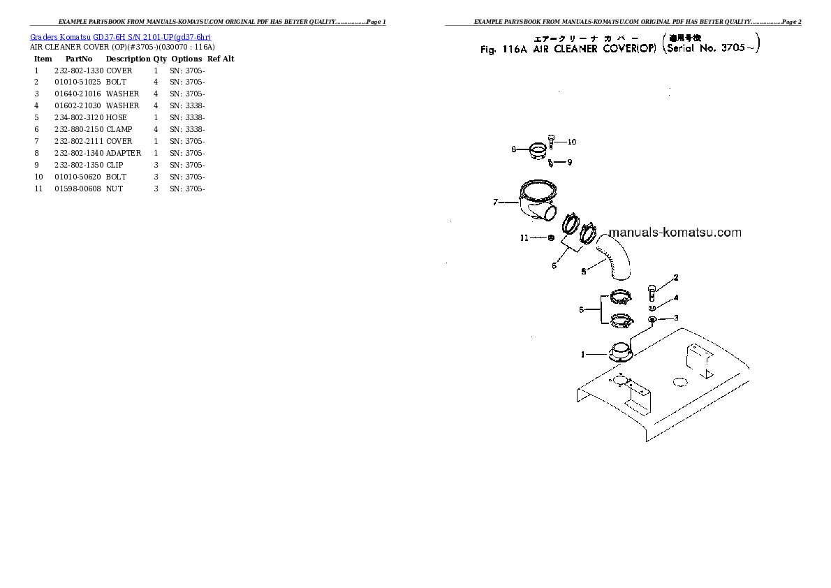 Protected: GD37-6H S/N 2101-UP Partsbook