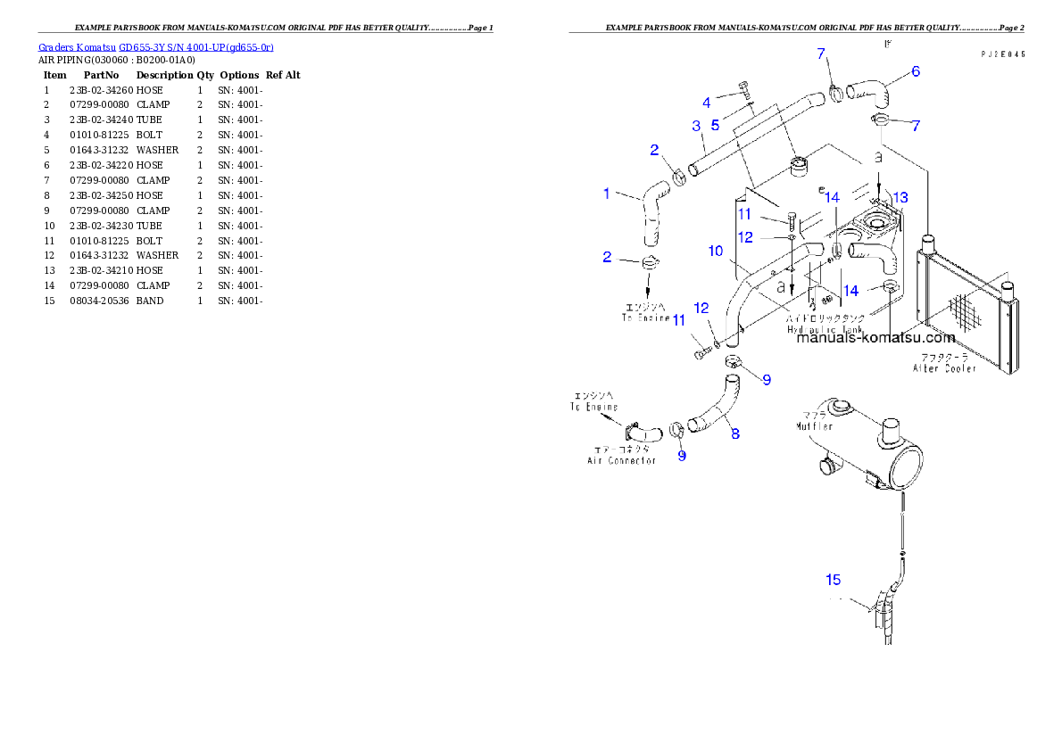 Protected: GD655-3Y S/N 4001-UP Partsbook