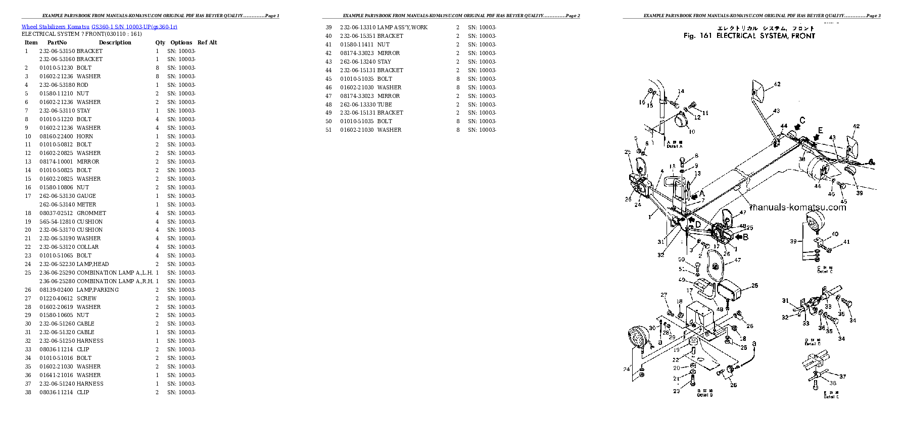 Protected: GS360-1 S/N 10003-UP Partsbook