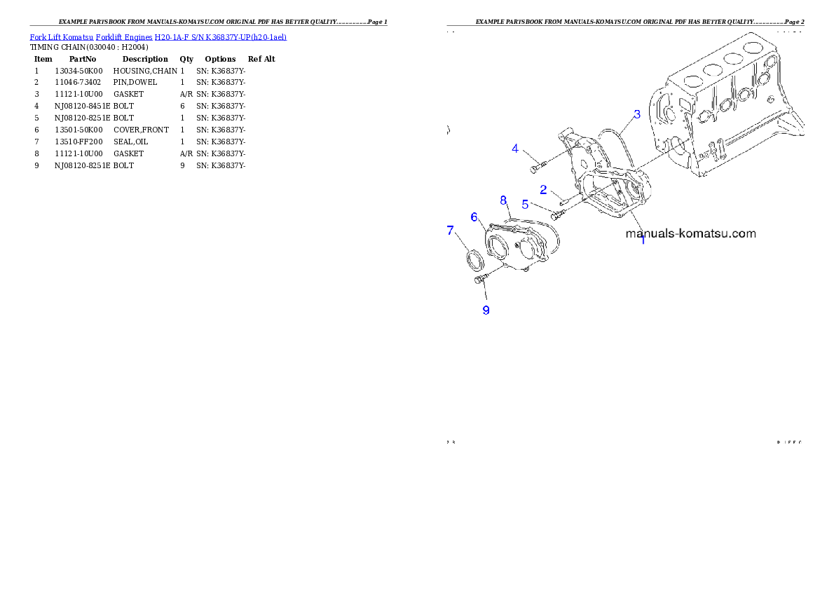 Protected: H20-1A-F S/N K36837Y-UP Partsbook